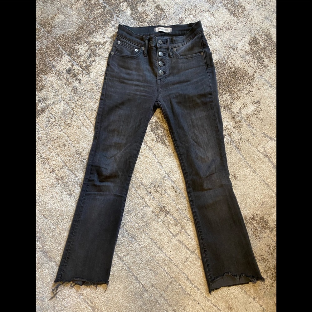 Madewell Cali Demi-Boot Jeans: Asymmetrical Hem